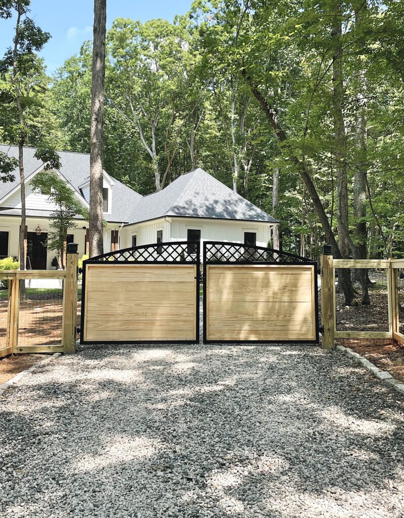 Metal Frame Gate in Nashville