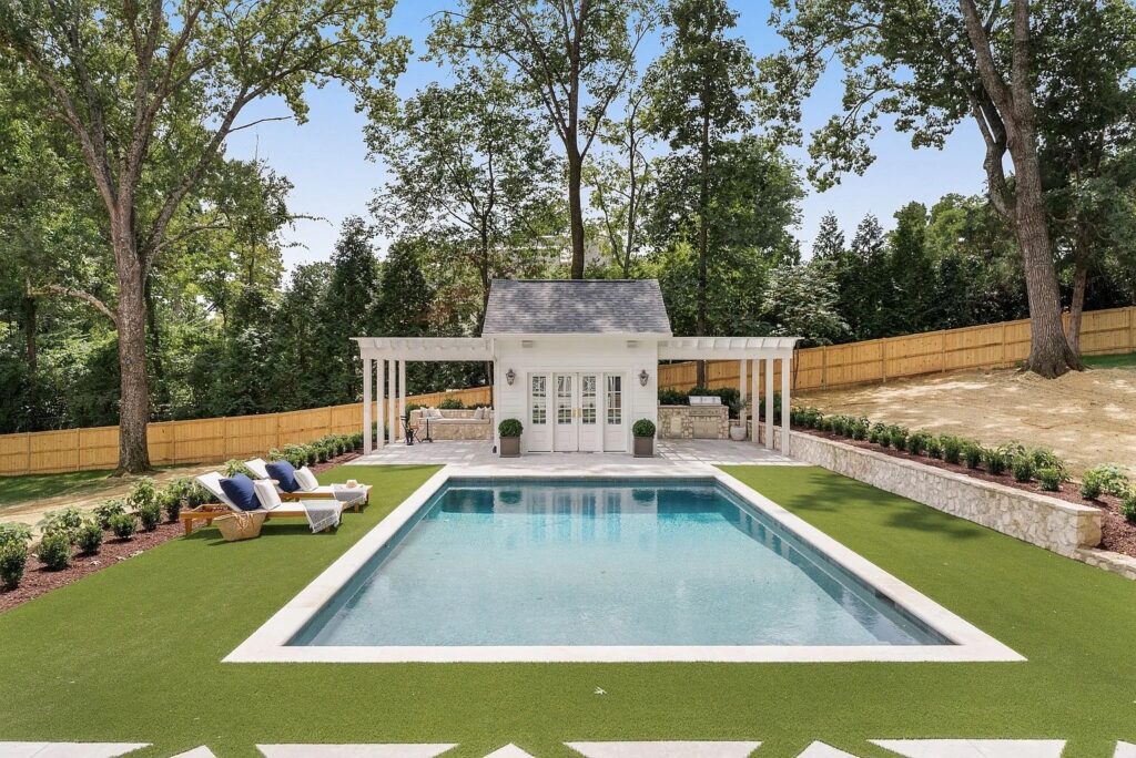 Professional wood fence installation in Nashville